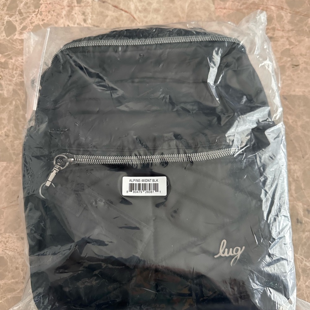 Lug Black Alpine Crossbody Purse